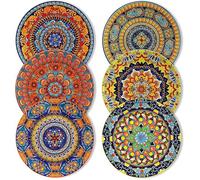 Lot de 6 assiettes plates, KRVI Lot de 6 assiettes plates, Ø 27 cm Lot assiettes adaptées au Assiettes Plates(6x)