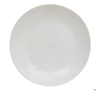 Lot de 6 Assiettes plates Louise D25cm blanc - Atmosphera Créateur d'intérieur