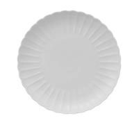 Secret de Gourmet - Lot de 6 assiettes plates « Romy » en porcelaine de 27 cm de diamètre