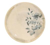 Lot de 6 Assiettes Plates Silvia 25cm Gris