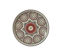 Lot de 6 Assiettes Plates "Zahra" 26cm Multicolore
