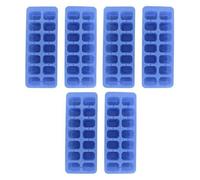 Lot de 6 Bacs a glaçons - FACKELMANN - Bar Concept - Jusqu'a 14 glaçons pour un total de 70 glaçons