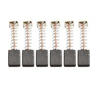 Lot de 6 balais de carbone de rechange pour marteau perforateur rotatif Parkside PBH 1500 A1, meuleuse de moteur, pièces d'outils électriques pour réparer les brosses usées et