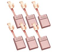 Lot de 6 balais de charbon CB-440 pour Makita, CB-440 - 13 x 10 x 3 mm - Balais de charbon pour outils électriques Makita - Charbons moteur pour BDF440 BFR550 DHP456