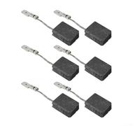 Lot de 6 balais de charbon pour Metabo 316055220, compatible avec WEP 15-150, pièces de rechange pour outils électriques essentiels