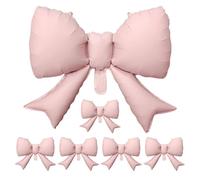 Lot de 6 ballons en ruban pour fête - Kit de décoration de mariage, accessoires photo, maison, bureau, école, anniversaire, enterrement de vie de jeune fille, événement, vacances, Saint-Valentin