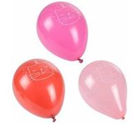 Paris Prix 6 Ballons Gonflables Boho Chat Rose