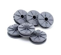 Lot de 6 bobines de fil 5307-20 compatibles avec Gardena Turbotrimmer 9805 9806 9807 et 9808 - Fil 1 6 mm x 6 1 m
