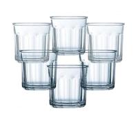 Lot De 6 Bocaux Verre 31 rcoroc - Verres - Verre Trempé - Verre Plat - Compatibilité Lave-Vaisselle