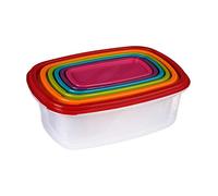 Lot de 6 boîtes conservation rectangles - Secret de Gourmet