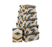 Five simply smart lot de 6 boîtes de rangement - Multicolore