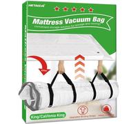 Lot de 6 boîtes en plastique transparentes, grandes boîtes en plastique transparentes, 90 x 120 cm, réutilisables, idéales pour le déménagement : bagages, valises, vêtements, couvertures, peluches