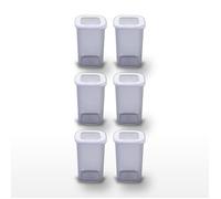 Lot de 6 boîtes hermétiques 1,1 L avec 6 ustensiles de cuisine Fackelmann Storage