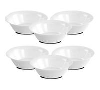 Lot de 6 bol de service, bol à soupe, bol à dessert coloris blanc - Diamètre 17 cm -JUANIO - BLANC G