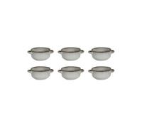 Lot de 6 Bols à Soupe "Au Grès du Temps" 14cm Gris
