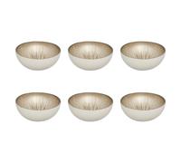 Lot de 6 Bols Design Gloria 15cm Champagne
