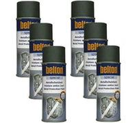 belton Lot de 6 vernis de protection pour métal 2 en 1 (DB 703) Anthracite 0,4 l (spray)