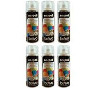 Lot De 6 Bombes De Peinture Professionnelle Nespoli Effet Brillant Vernis Transparent