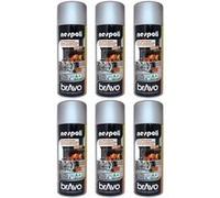 Lot De 6 Bombes De Peinture Professionnelle Nespoli - Haute Température Aluminium