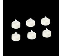 Lot de 6 Bougies LED Colorama 4cm