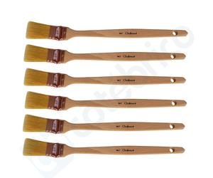 Lot de 6 brosses plates coudées 35 - OUTIL PARFAIT 947535x6