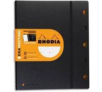 Lot de 6 Cahiers (rechargeable) ExaMeetingBook, Format 22,5 x 29,7 cm (A4+), 160 pages, pré-imprimées et micro perforées. G