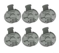 Lot de 6 Capuchons de Bobine de Rechange pour Coupe-Bordure pour Bosch pour Coupe-Bordure EasyGrassCut 18 V-230,18 V-26,18 V-260.23.26 F016F05800