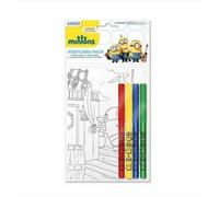 Lot De 6 Cartes Postale Minion À Décorer