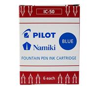 PILOT Lot de 3 Etuis de 6 Cartouches d'encre Namiki IC-50 pour Stylo Capless rouge