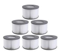 Lot de 6 cartouches filtrantes de rechange pour piscine gonflable Mspa, jacuzzi Ruikalucky