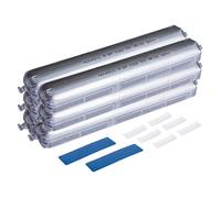 Lot de 6 cartouches souples de colle pour panneaux muraux DecoDesign, SCHULTE, colle de fixation pour revêtement hydrofuge