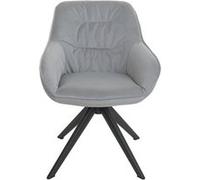 Mendler Chaises de Salle à Manger HWC-K28 - Lot de 6 - Gris Clair