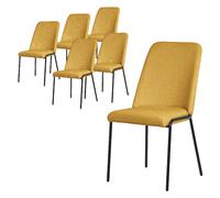 Lot de 6 chaises de salle à manger Chaises de salon Chaises de cuisine Chaise re