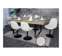 Mendler Chaises Pivotantes A60 - Beige