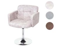 Lot de 6 chaise mendler interieur non pliable H. 80 cm en plastique gris Gris G