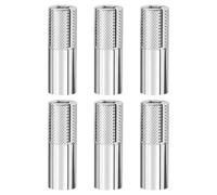 Lot de 6 chevilles à expansion M10x40 en acier inoxydable 304 pour béton | Cheville à expansion M10 à filetage femelle intérieur moleté pour béton plein vis à expansion interne forcée