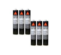 Lot de 6 colle-mastics hybride SIKA Sikaflex 521 UV - Blanc - 300ml