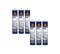 Lot de 6 colles mastic marine SIKA Sikaflex 291i - Blanc - 300ml