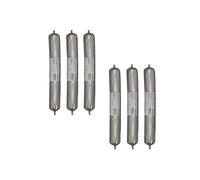 Lot de 6 colles souples SIKA Adheflex Parquet - 600 ml