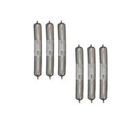 Lot de 6 colles souples SIKA Adheflex Parquet - 600 ml