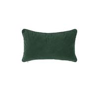 Lot de 6 coussins rectangulaires 100% polyester coloris vert - Dim : L.50 x l.30 cm