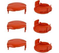 Lot de 6 couvercles de bobine de débroussailleuse pour tondeuse à gazon pour Flymo Contour 500 700 600HD XT Power Plus Trim