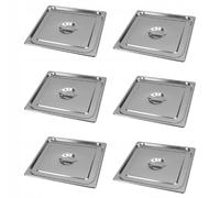 Lot de 6 couvercles pour GN Mega-M 2/3 353 x 325 mm