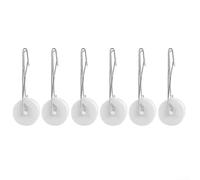 Lot de 6 crochets à rouleau pour tomates, treillis métallique, support de plantes grimpantes, pour plantes grimpantes, pour plantes grimpantes, pour piquets de jardin, système de culture verticale