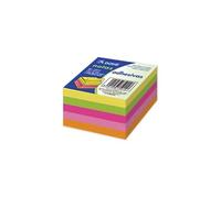 LOT de 6 Cubes de notes repositionnables - 75 mm - Cube de 250 feuilles - Papier 75gr - Idéal pour le bureau et l'école