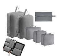 Lot de 6 cubes de rangement de - Système de pochette de rangement respirant, design de l'organisation des valises, kit de léger et durable | Utilisation pour hommes, femmes