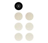 Lot de 6 disques abrasifs BOSCH EXPERT M480 2608901667 - Ø225mm - G80 à G180