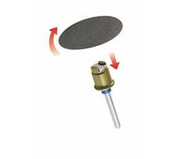 Lot de 6 disques de ponçage fin DREMEL S413 (EZ Speedclic, Grain 240, Diamètre 30mm)