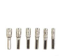 Lot de 6 douilles hexagonales H4 métriques de 2,5 mm à 5 mm pour réparation de machines, perceuse manuelle