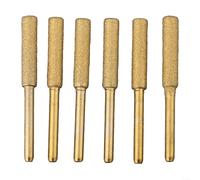 Lot de 6 embouts d'affûtage pour tronçonneuse 4/4,8/5,5 mm Disque dur pour outils rotatifs électriques avec tige de 3 mm (4,8 mm)
